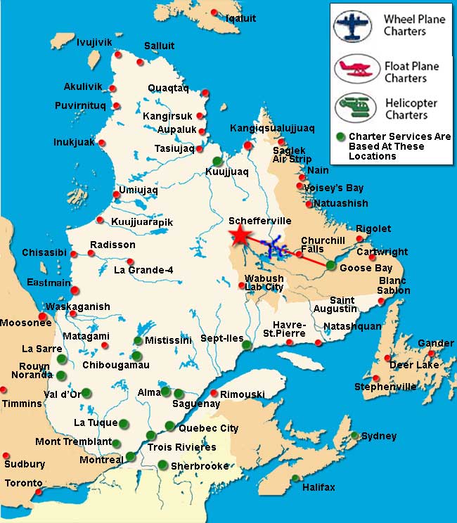 Goose Bay Charter Flights
